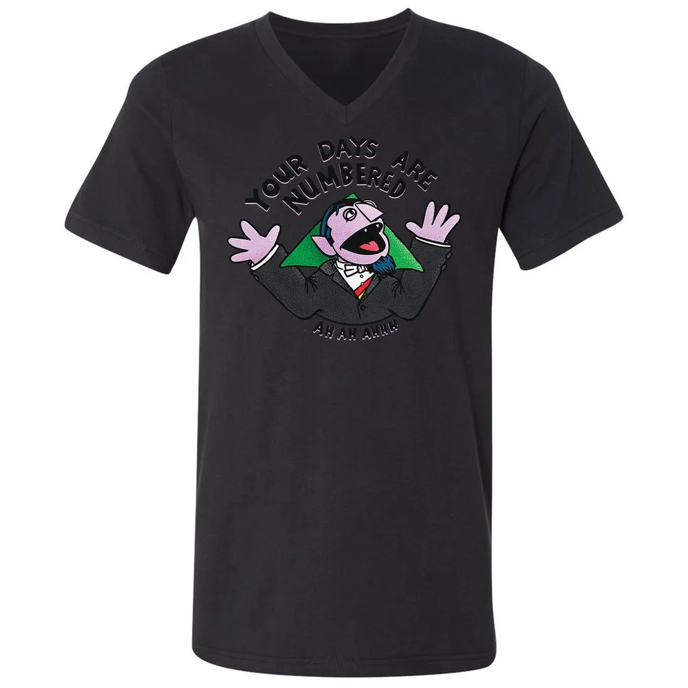 Unisex V-Neck T-Shirt - GC3J2AXV - Black - 16