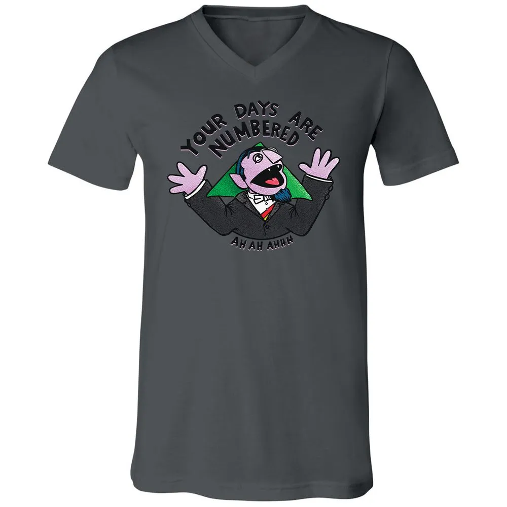 Unisex V-Neck T-Shirt - GC3J2AXV - Asphalt - 12