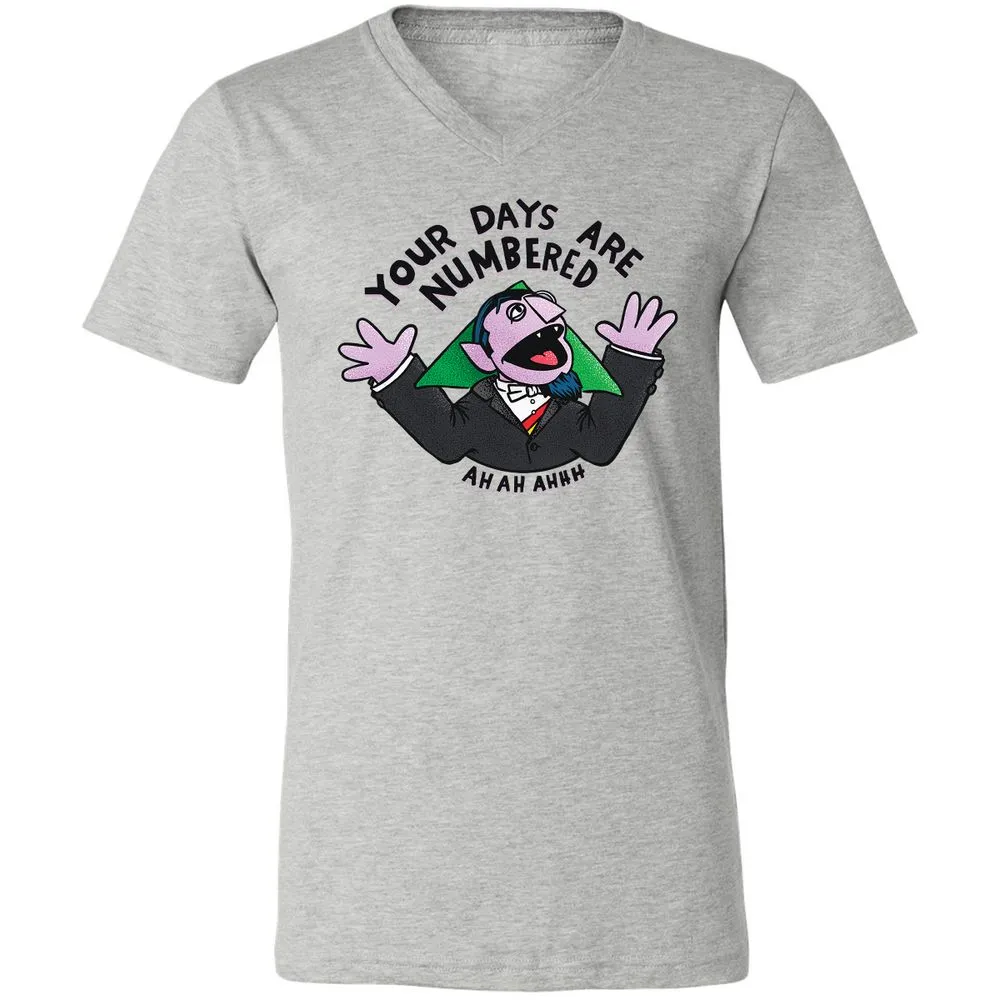 Unisex V-Neck T-Shirt - GC3J2AXV - Athletic Heather - 7