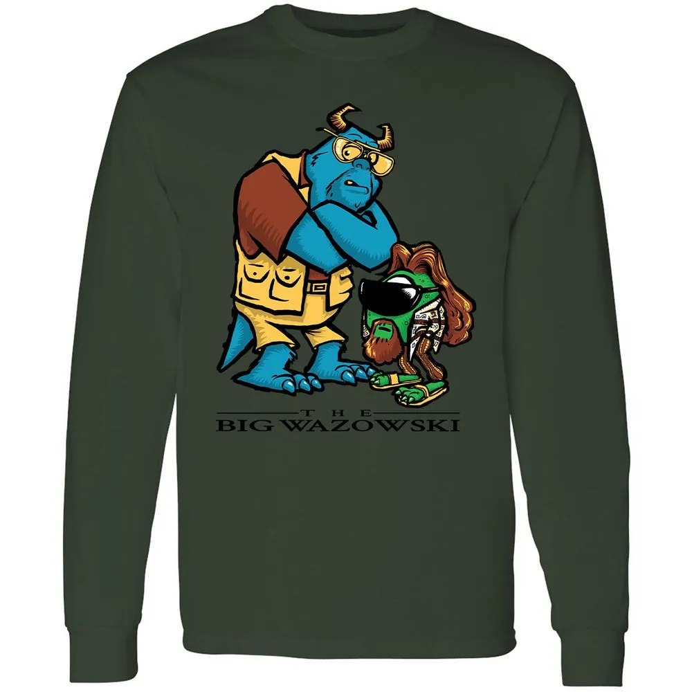 Long Sleeve T-Shirt - WS1LLF4Y - Forest Green - 8