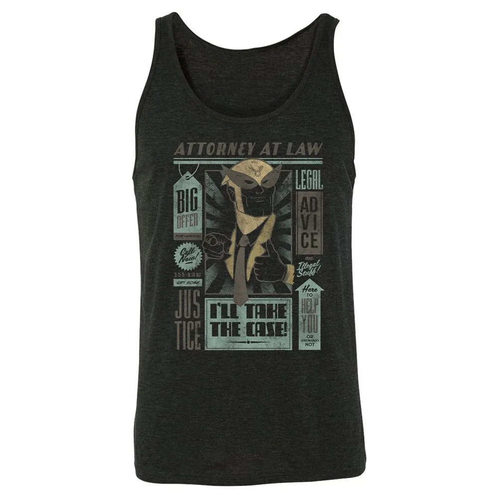 Unisex Jersey Tank - RYZ1QY46 - Charcoal Black Triblend - 5