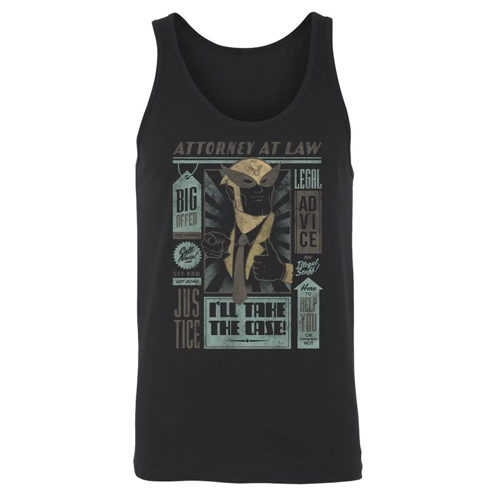 Unisex Jersey Tank - RYZ1QY46 - Black - 14