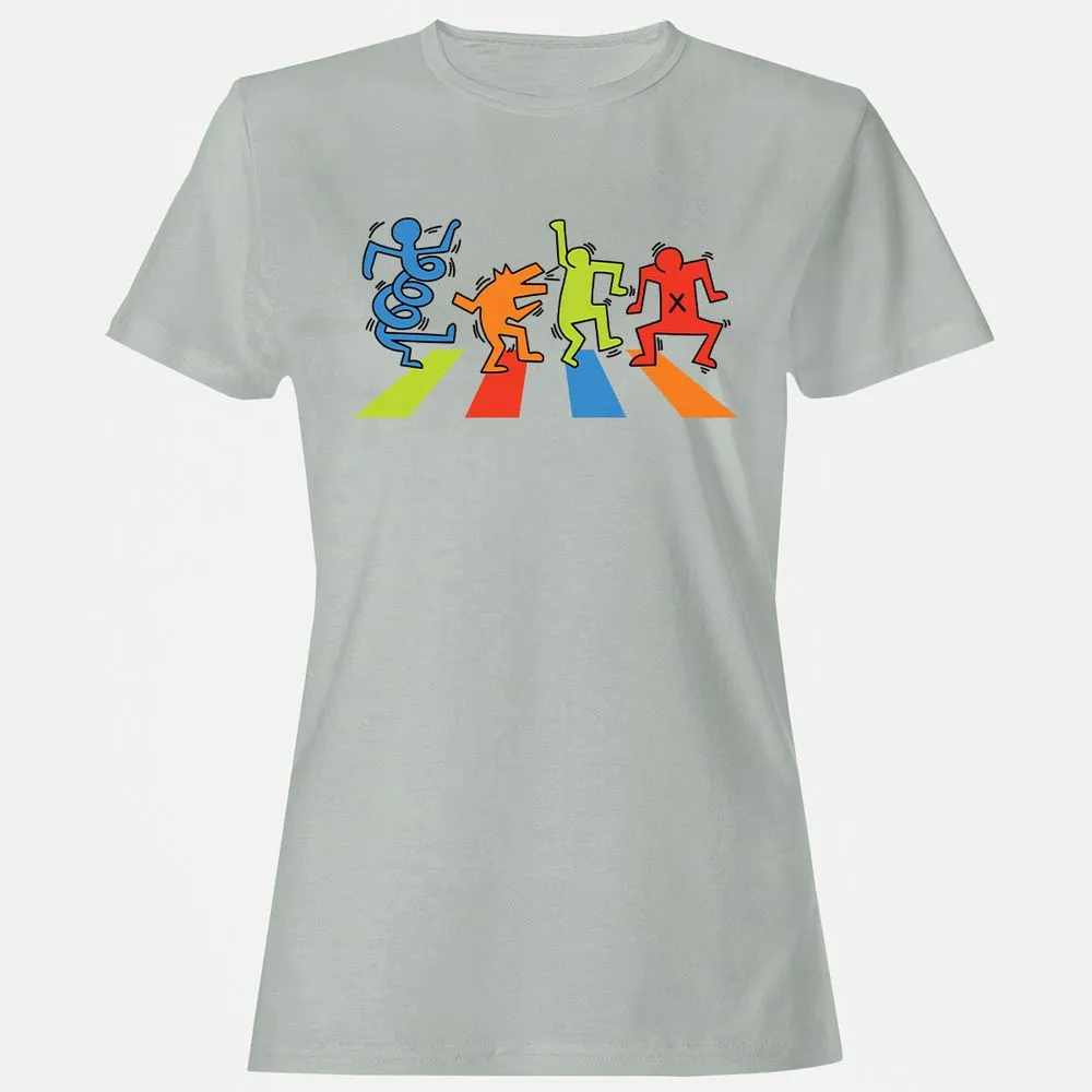 Women's T-Shirt - MPP9NQMQ - Ash - 2