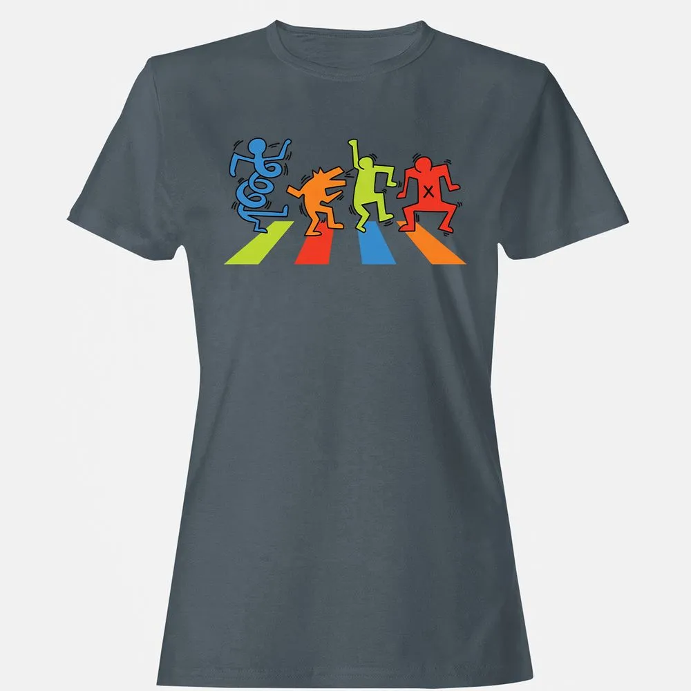 Women's T-Shirt - MPP9NQMQ - Charcoal - 3