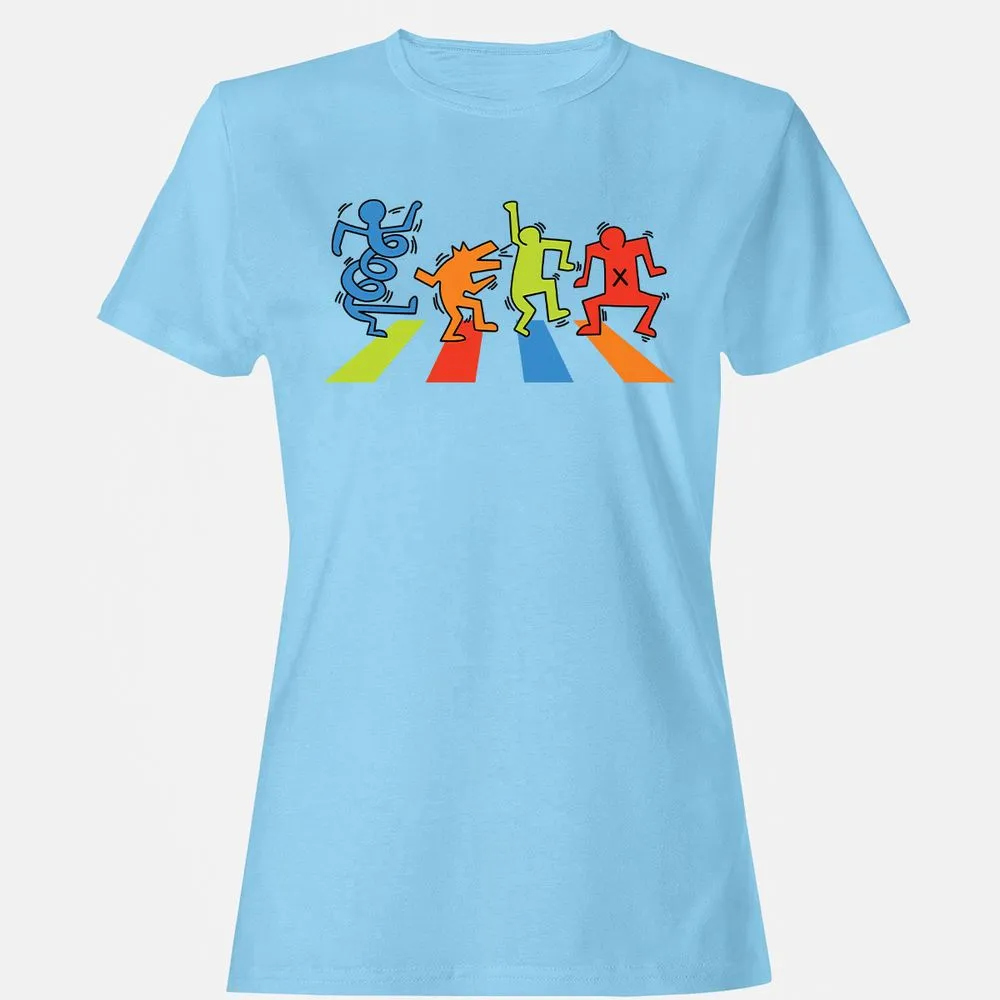 Women's T-Shirt - MPP9NQMQ - Light Blue - 8