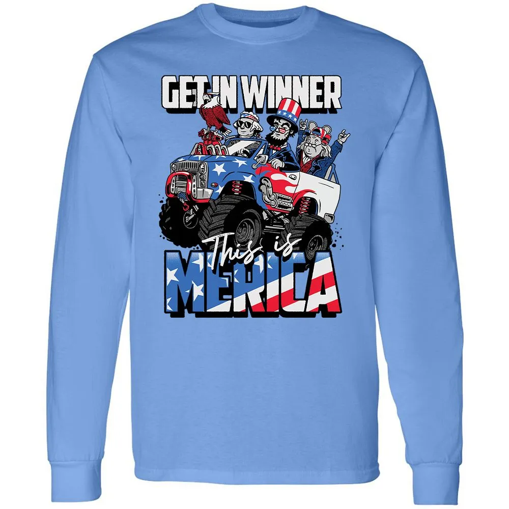 Long Sleeve T-Shirt - 1HUGY4HB - Carolina Blue - 2