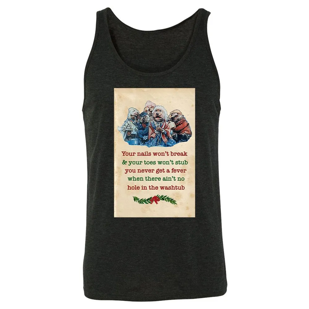 Unisex Jersey Tank - KBKX34VS - Charcoal Black Triblend - 5