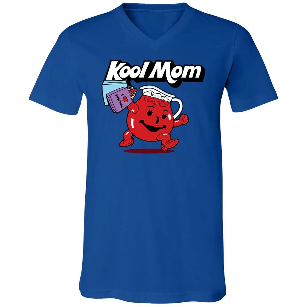 Unisex V-Neck T-Shirt - FGQTAU61 - True Royal - 4