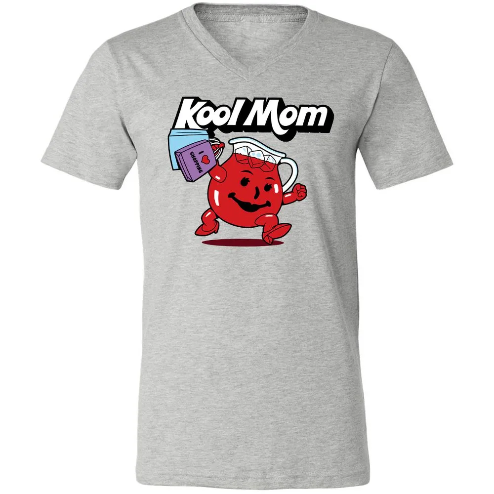 Unisex V-Neck T-Shirt - FGQTAU61 - Athletic Heather - 7