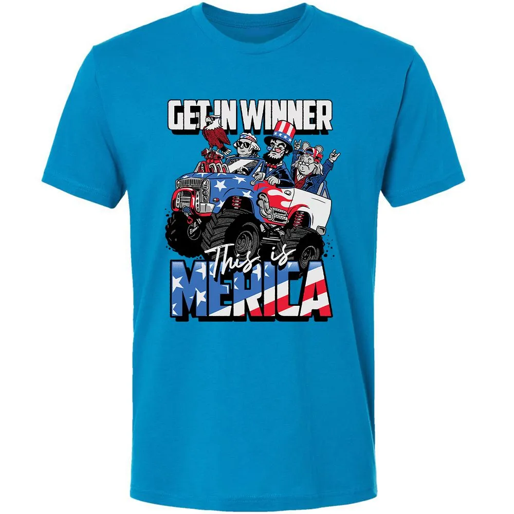 Premium Unisex T-Shirt - Z4CNQXQQ - Turquoise - 4