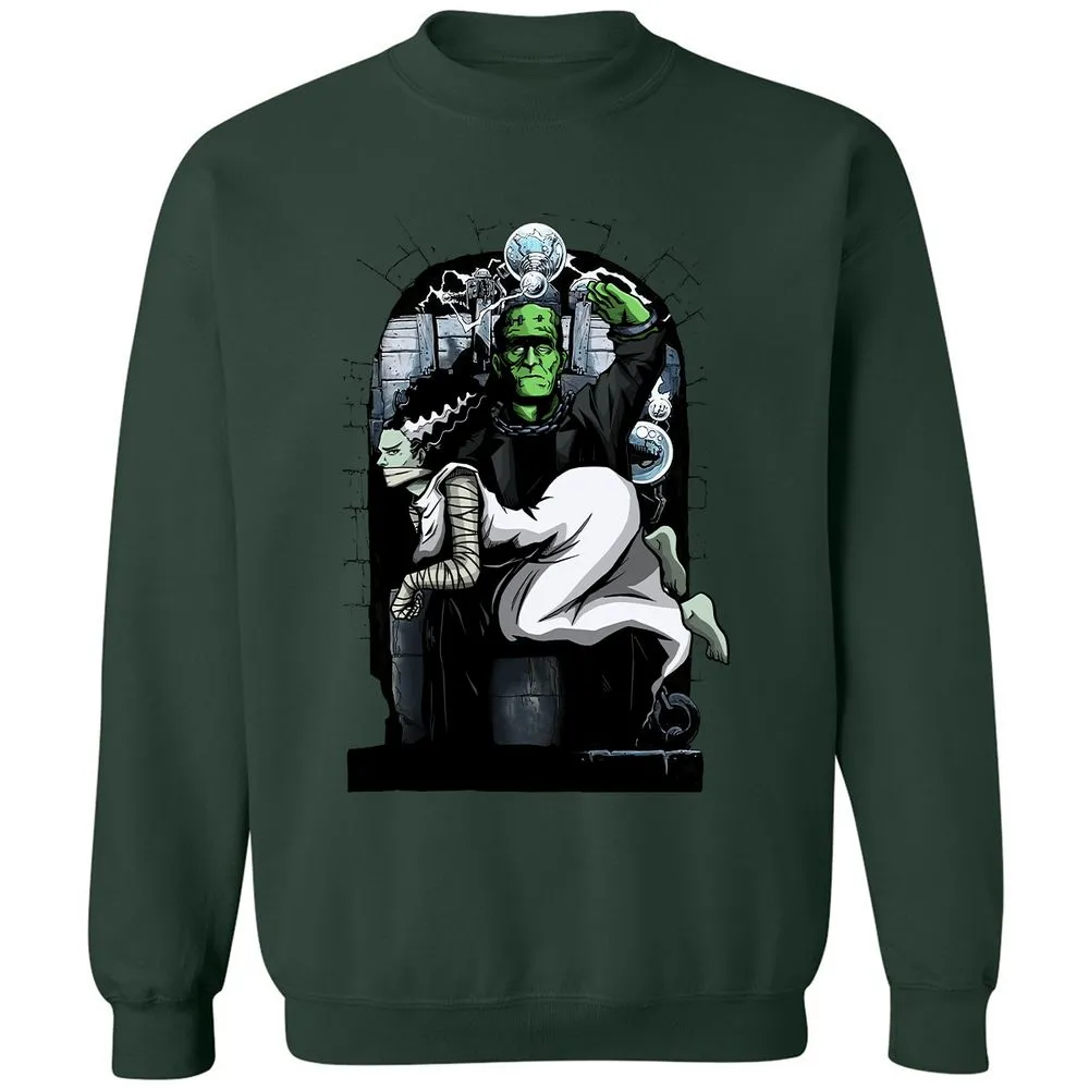 Classic Unisex Sweatshirt - 9JCLLJXY - Forest Green - 4