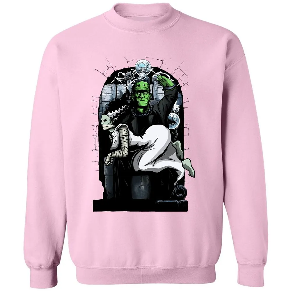 Classic Unisex Sweatshirt - 9JCLLJXY - Light Pink - 3