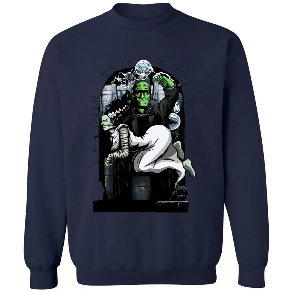 Classic Unisex Sweatshirt - 9JCLLJXY - Navy - 8