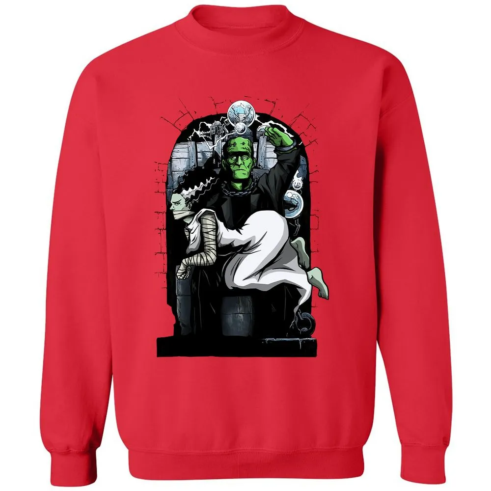 Classic Unisex Sweatshirt - 9JCLLJXY - Red - 5