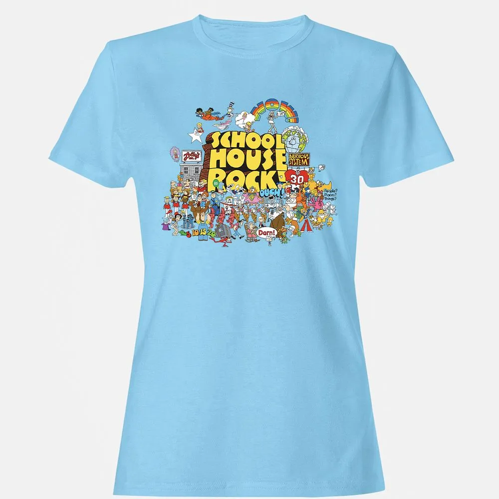 Women's T-Shirt - NJM8FB3B - Light Blue - 8