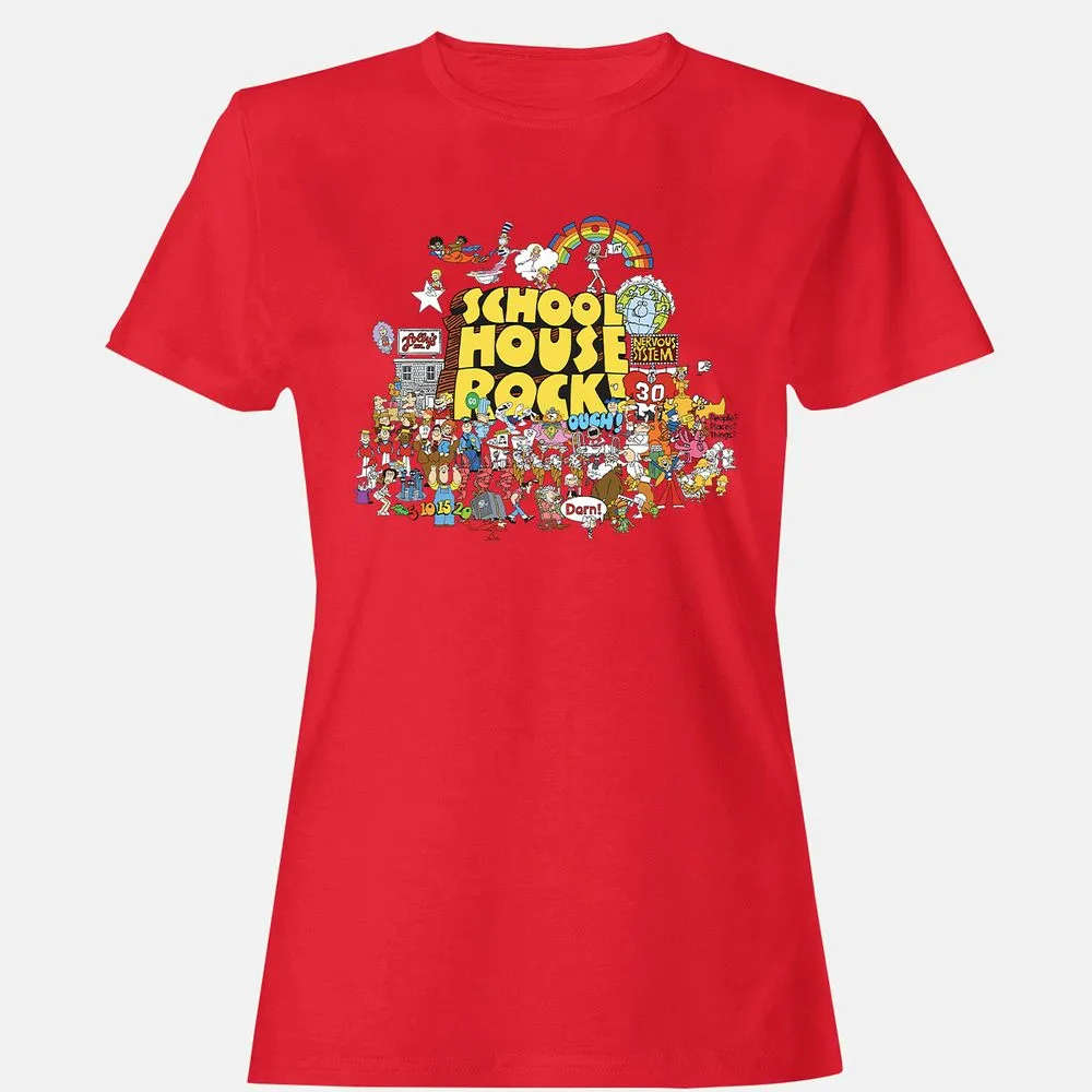 Women's T-Shirt - NJM8FB3B - Red - 13