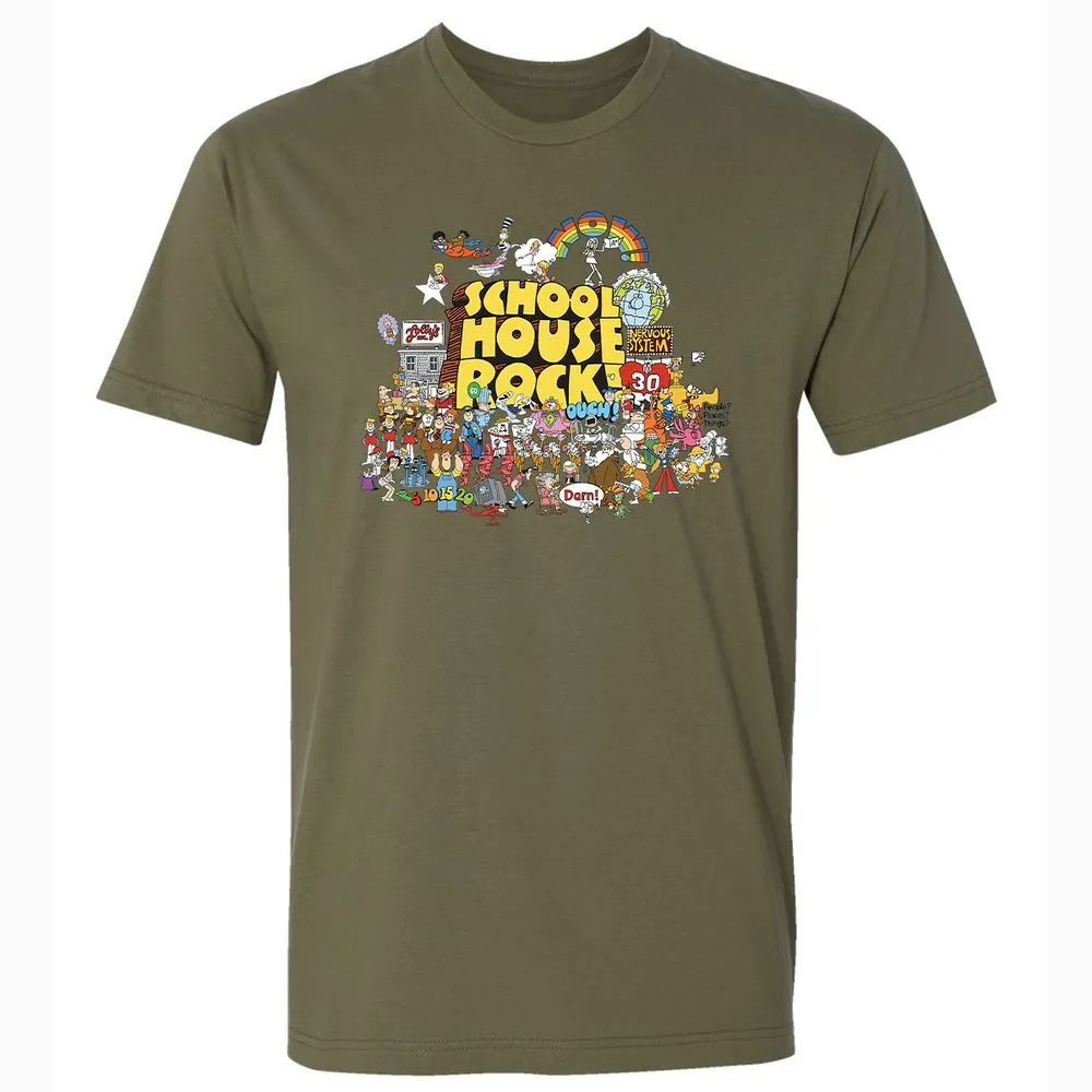 Premium Unisex T-Shirt - L5MKQ1UM - Military Green - 5