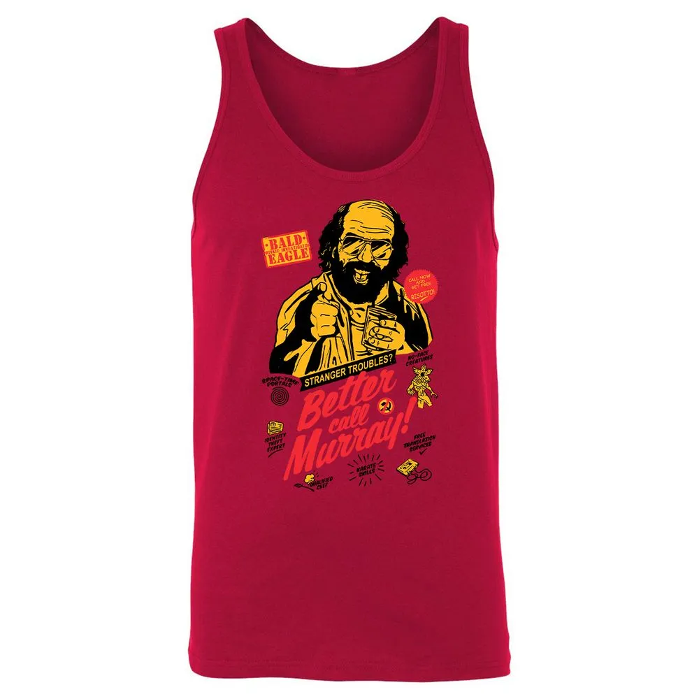 Unisex Jersey Tank - Q8J67YAP - Red - 11