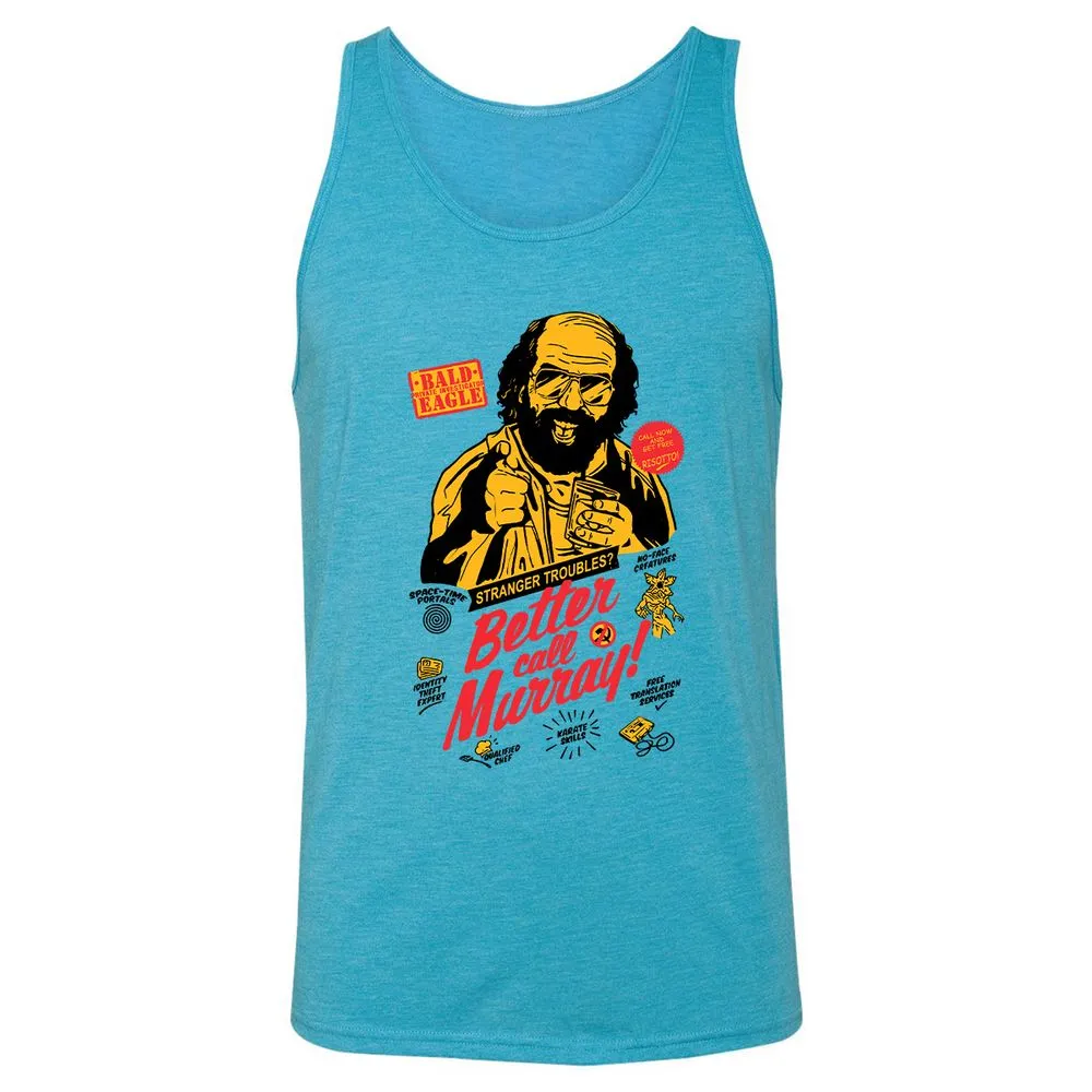 Unisex Jersey Tank - Q8J67YAP - Aqua Triblend - 3