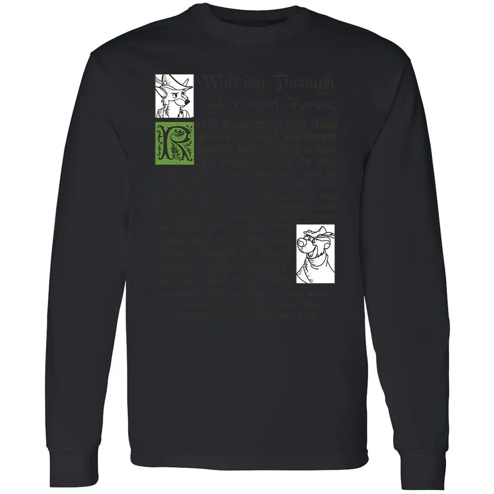 Long Sleeve T-Shirt - UTXQHSBM - Black - 16
