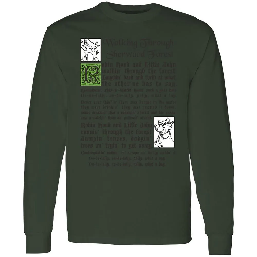 Long Sleeve T-Shirt - UTXQHSBM - Forest Green - 8