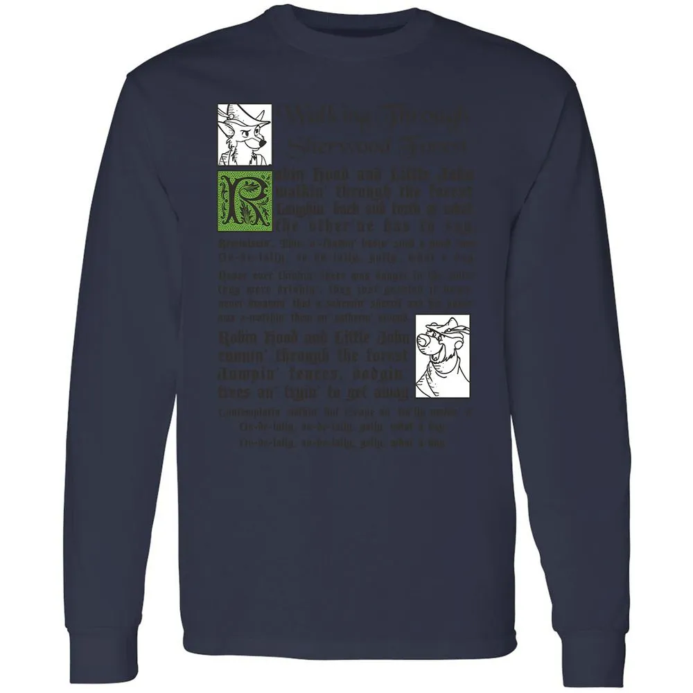 Long Sleeve T-Shirt - UTXQHSBM - Navy - 12