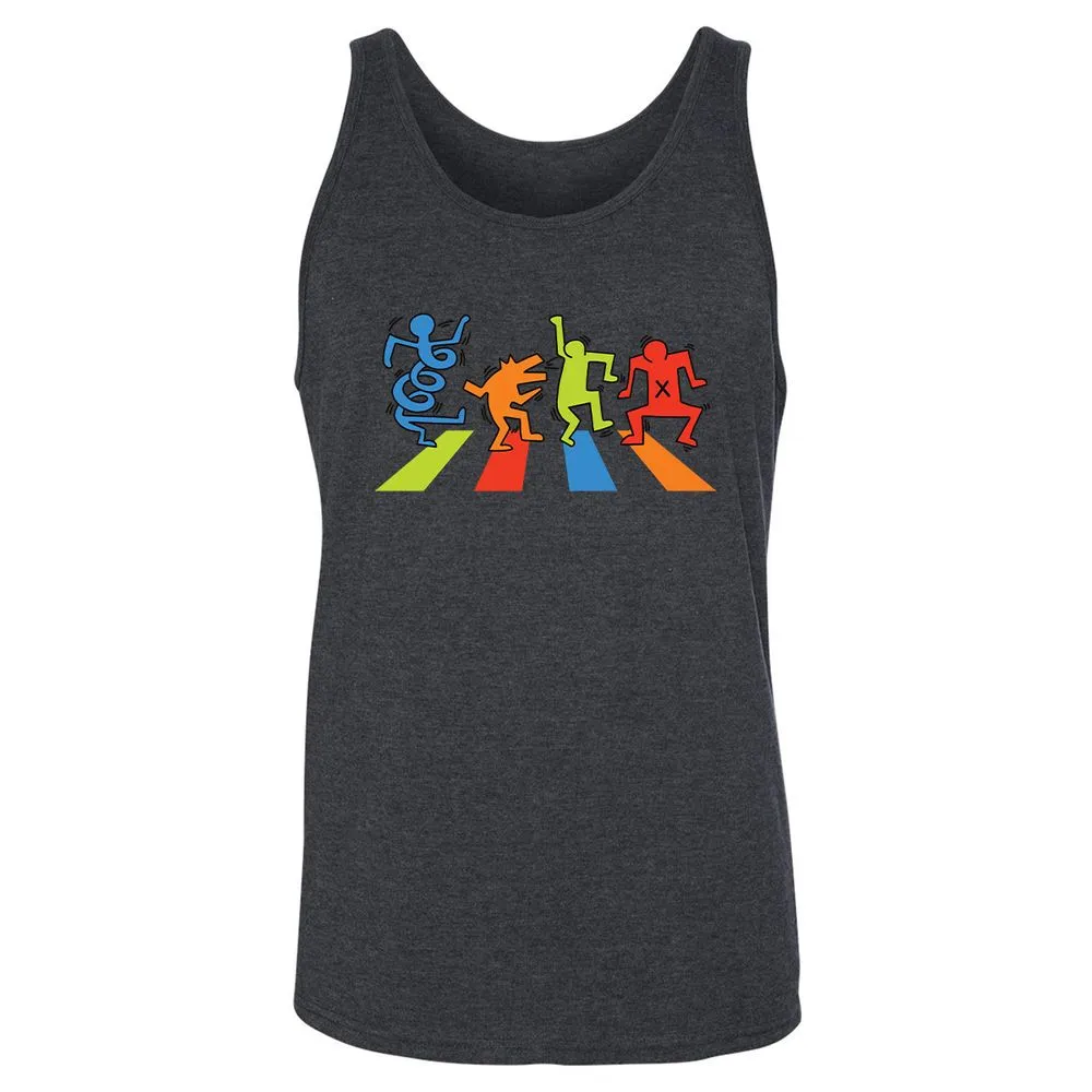 Unisex Jersey Tank - 7RVSHB69 - Dark Grey Heather - 6