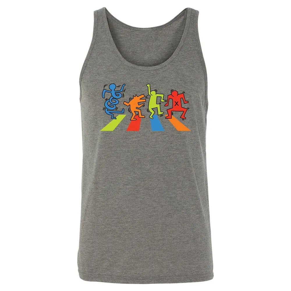 Unisex Jersey Tank - 7RVSHB69 - Grey Triblend - 2