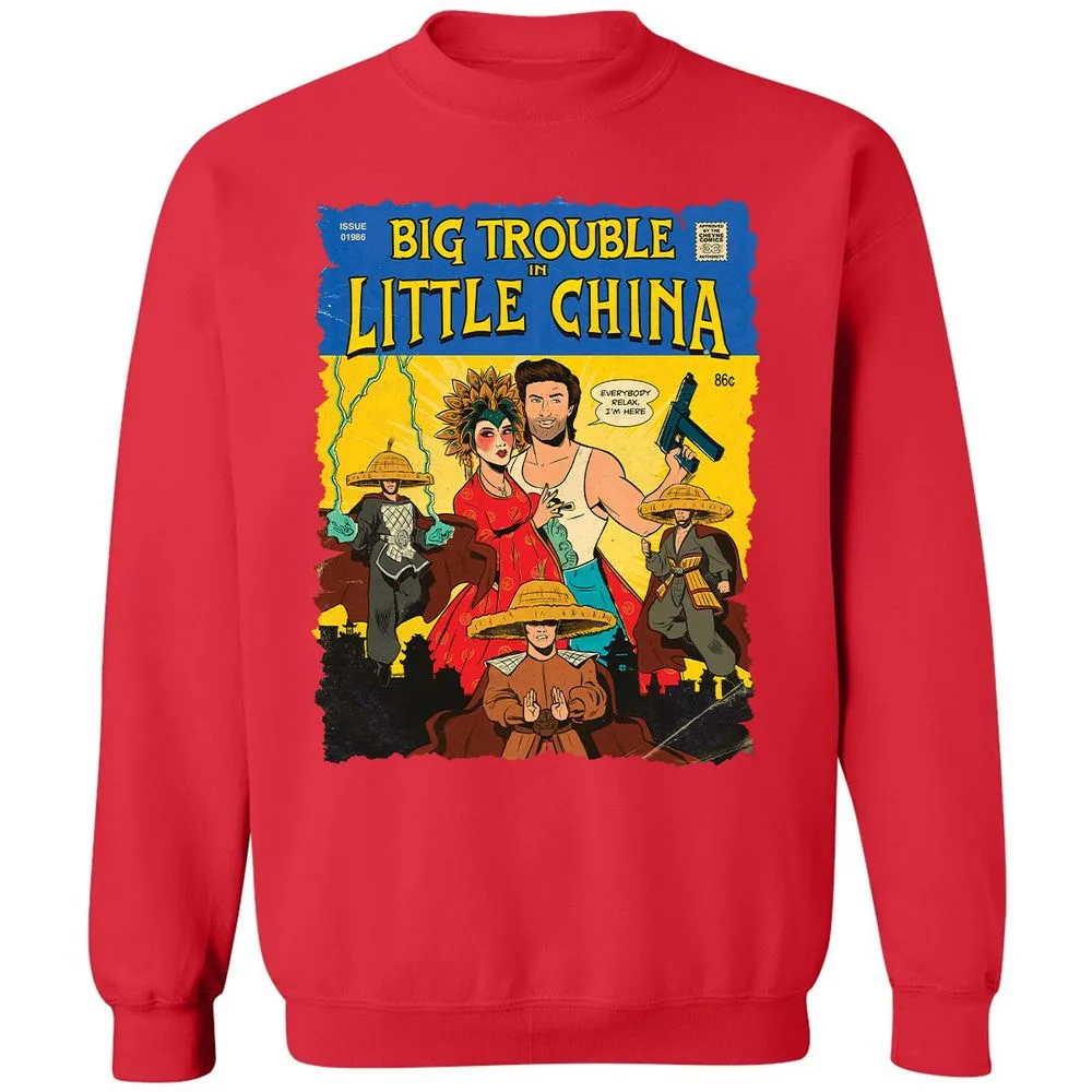 Classic Unisex Sweatshirt - M8CRAFJJ - Red - 5