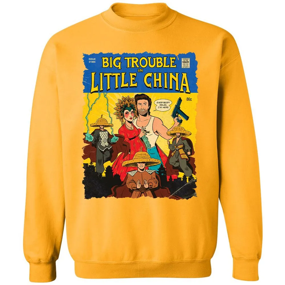 Classic Unisex Sweatshirt - M8CRAFJJ - Gold - 11