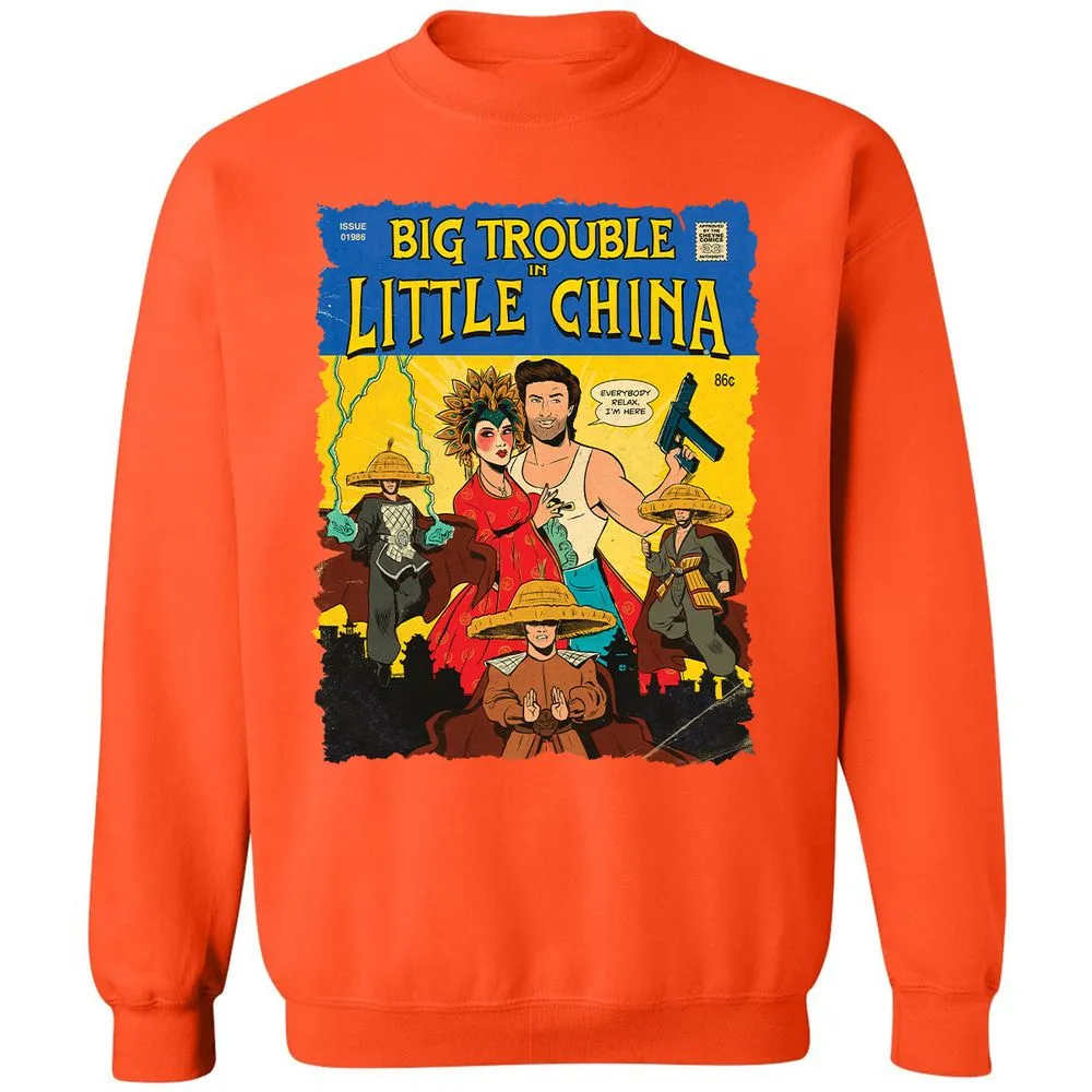 Classic Unisex Sweatshirt - M8CRAFJJ - Orange - 10