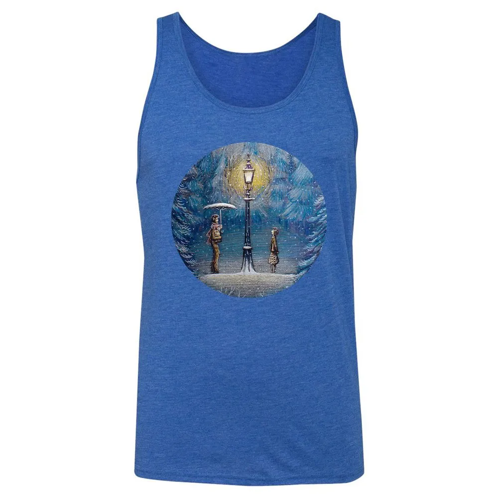 Unisex Jersey Tank - U6QP4DLT - True Royal Triblend - 12