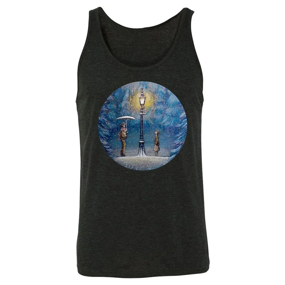 Unisex Jersey Tank - U6QP4DLT - Charcoal Black Triblend - 5