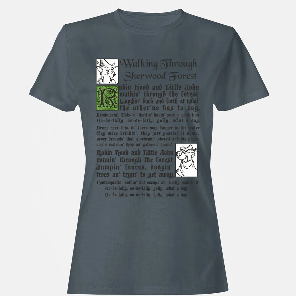 Women's T-Shirt - WWVJZNJY - Charcoal - 3