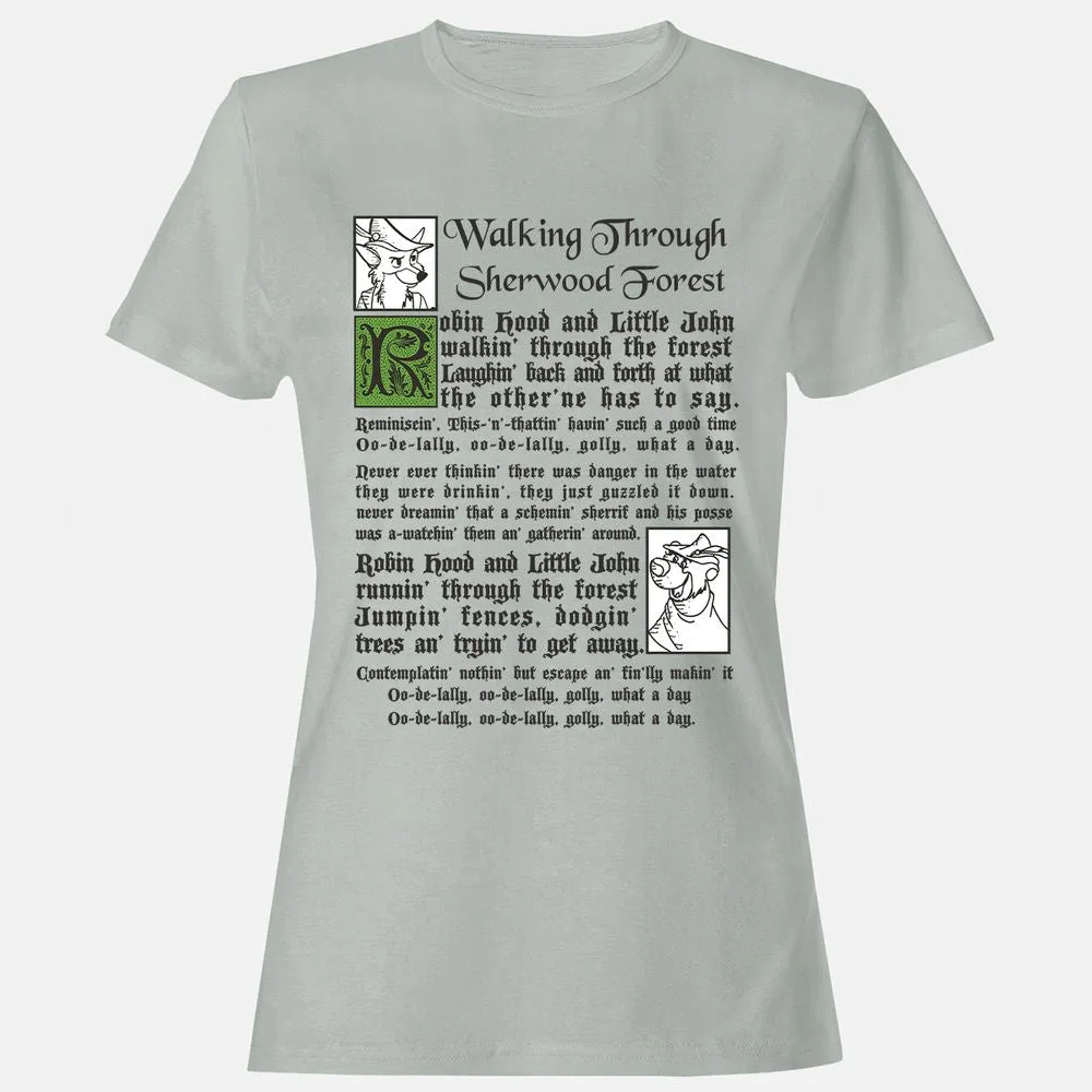 Women's T-Shirt - WWVJZNJY - Ash - 2