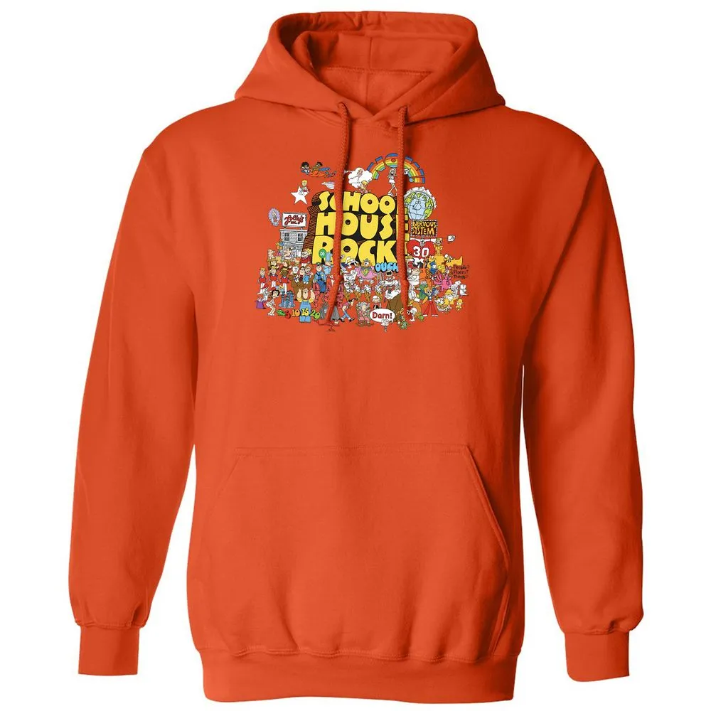 Classic Unisex Hoodie - T6RCUEYD - Orange - 10