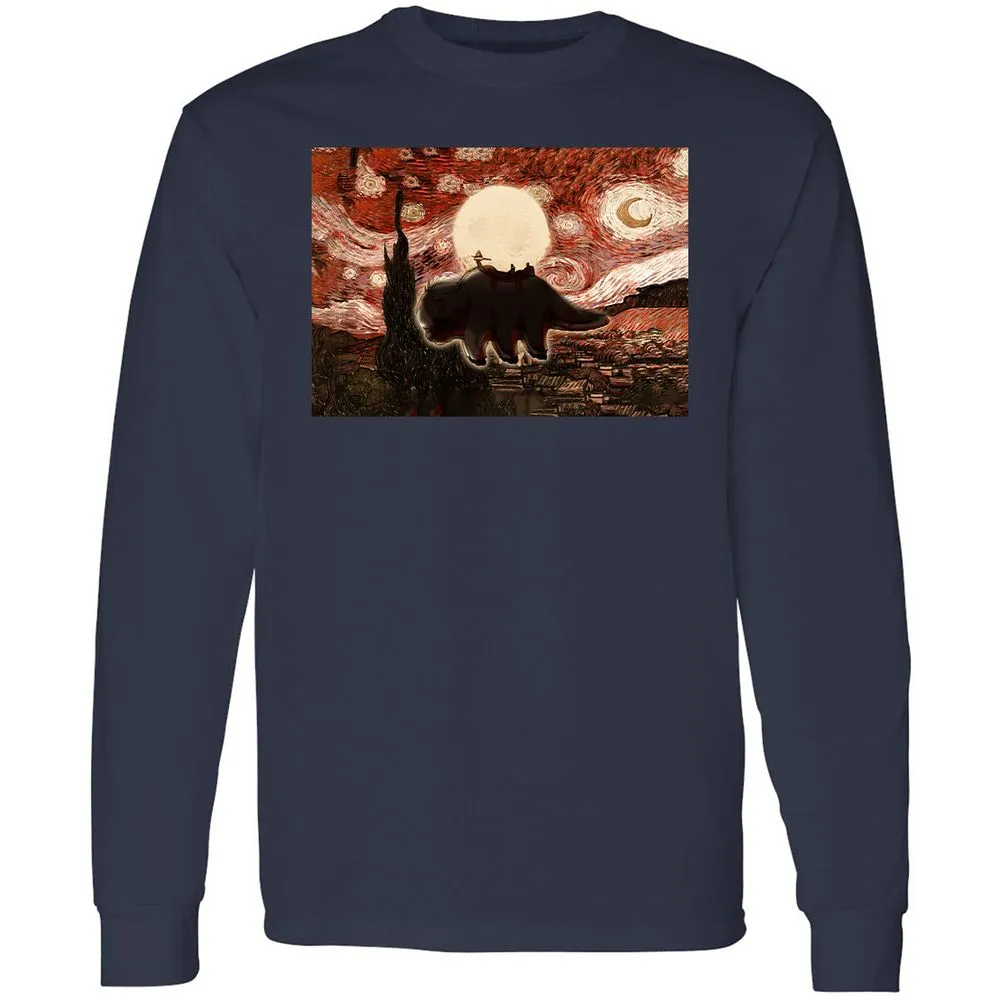 Long Sleeve T-Shirt - ZGB5KKC9 - Navy - 12