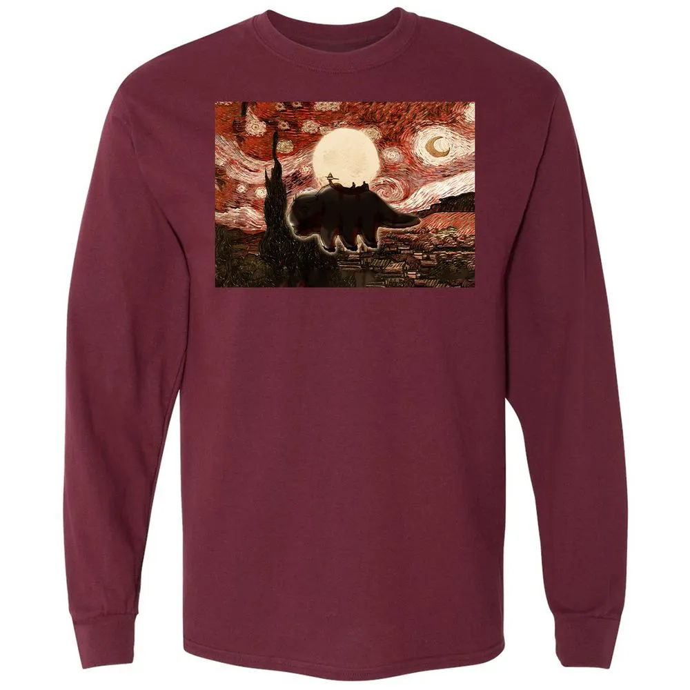 Long Sleeve T-Shirt - ZGB5KKC9 - Maroon - 11