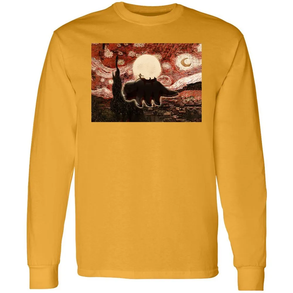 Long Sleeve T-Shirt - ZGB5KKC9 - Gold - 9