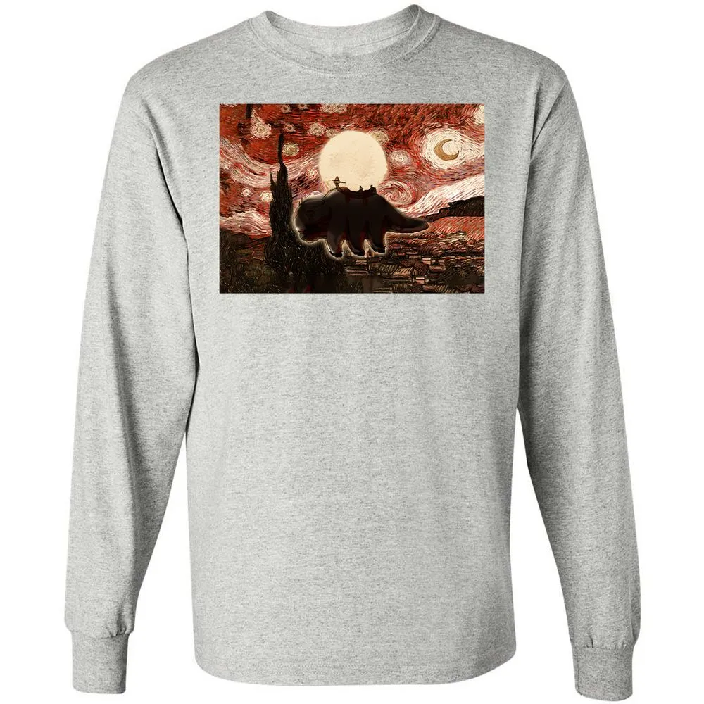 Long Sleeve T-Shirt - ZGB5KKC9 - Ash - 5