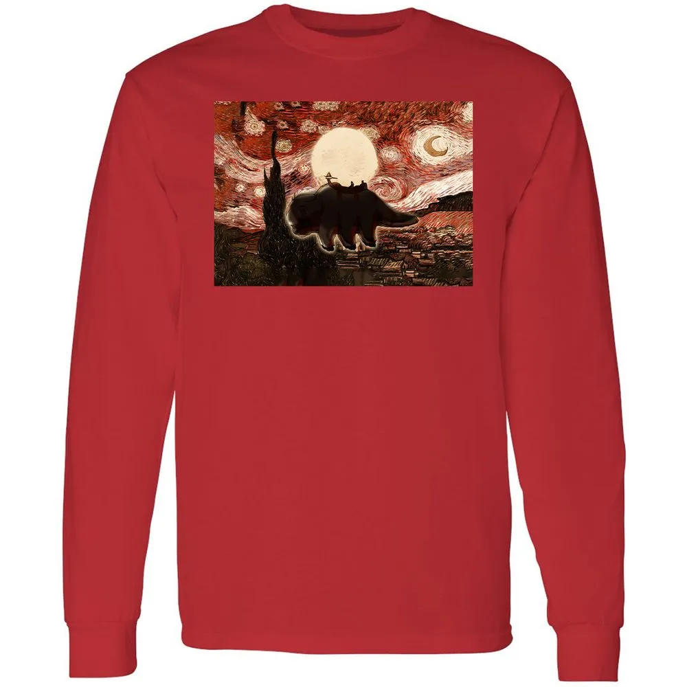 Long Sleeve T-Shirt - ZGB5KKC9 - Red - 14
