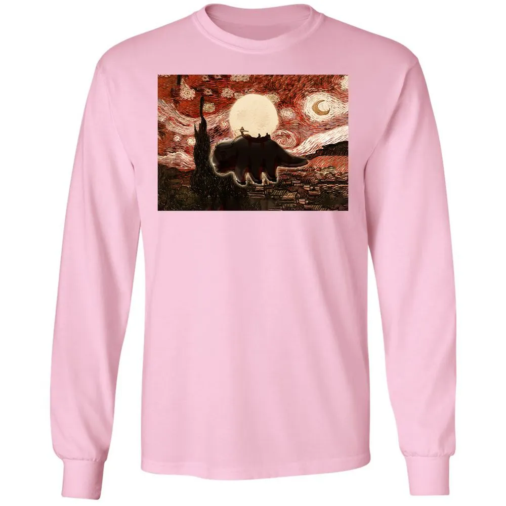 Long Sleeve T-Shirt - ZGB5KKC9 - Light Pink - 3