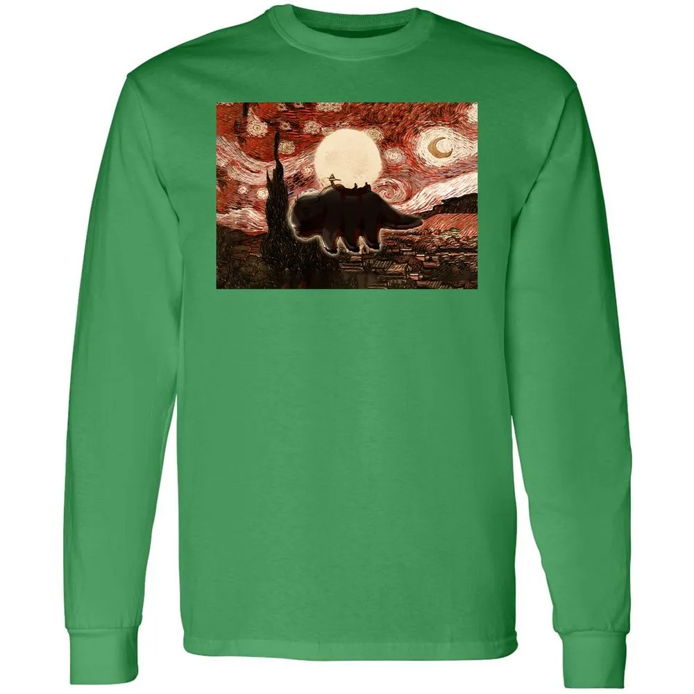 Long Sleeve T-Shirt - ZGB5KKC9 - Irish Green - 10