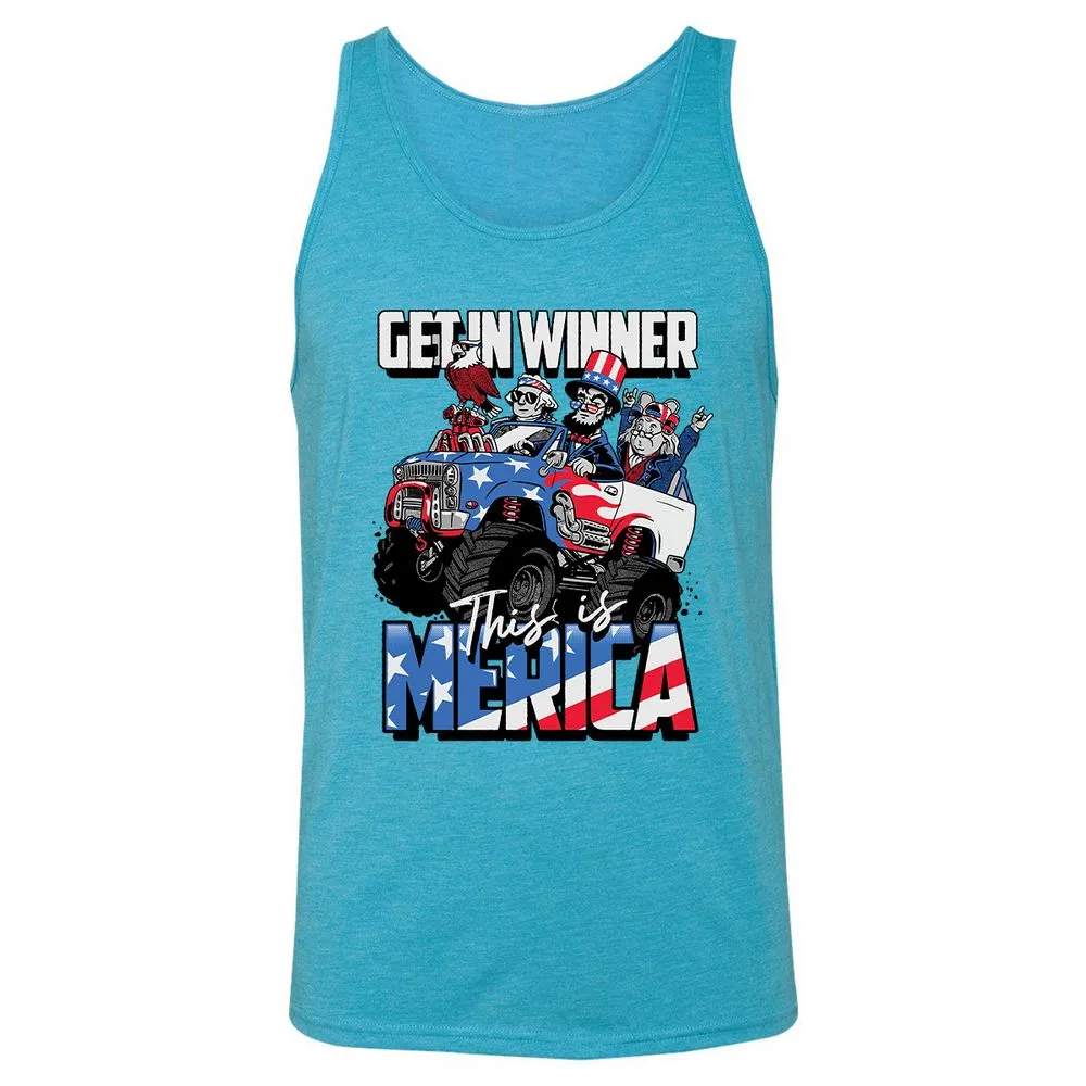 Unisex Jersey Tank - H1F88S8H - Aqua Triblend - 3