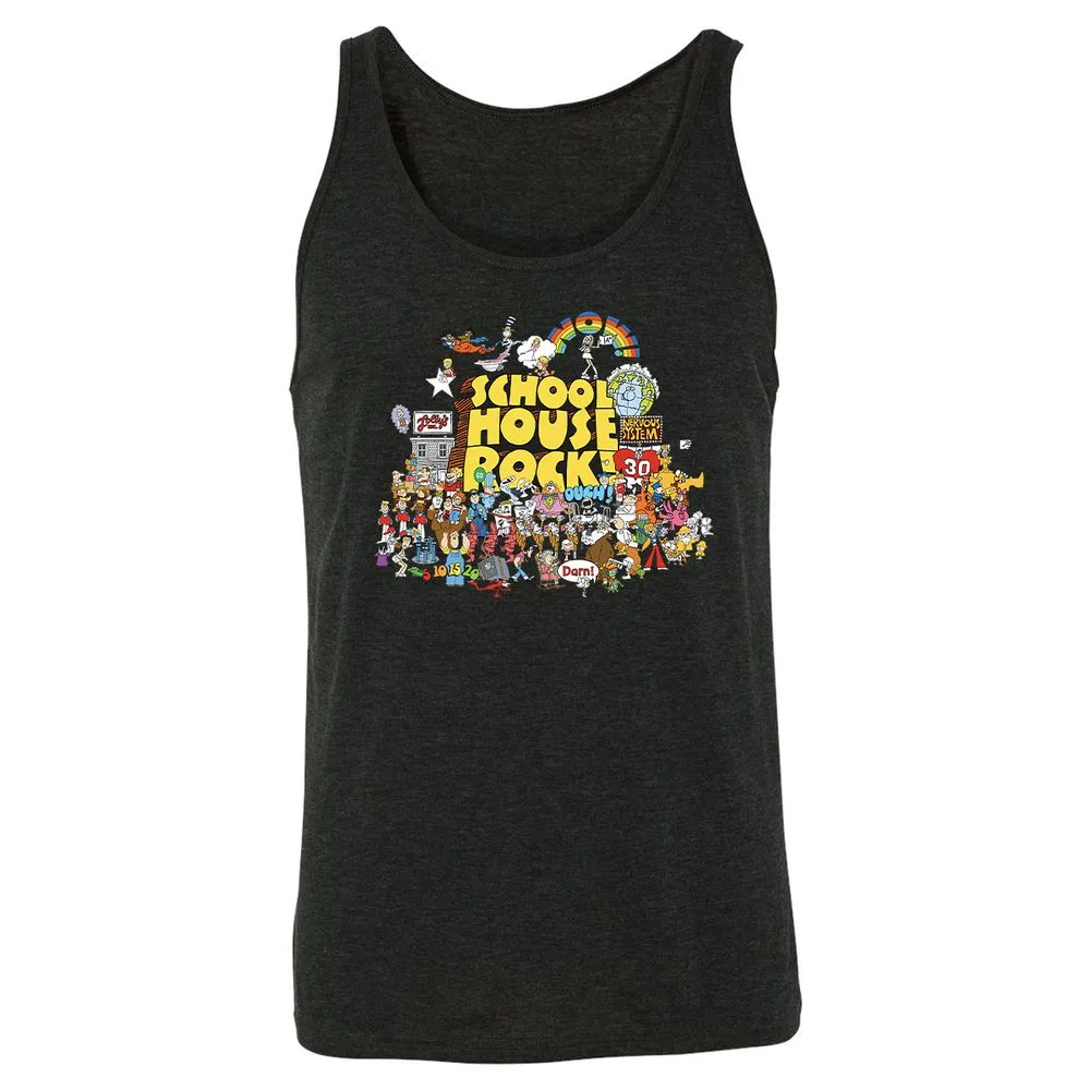 Unisex Jersey Tank - RCNA9TL3 - Charcoal Black Triblend - 5