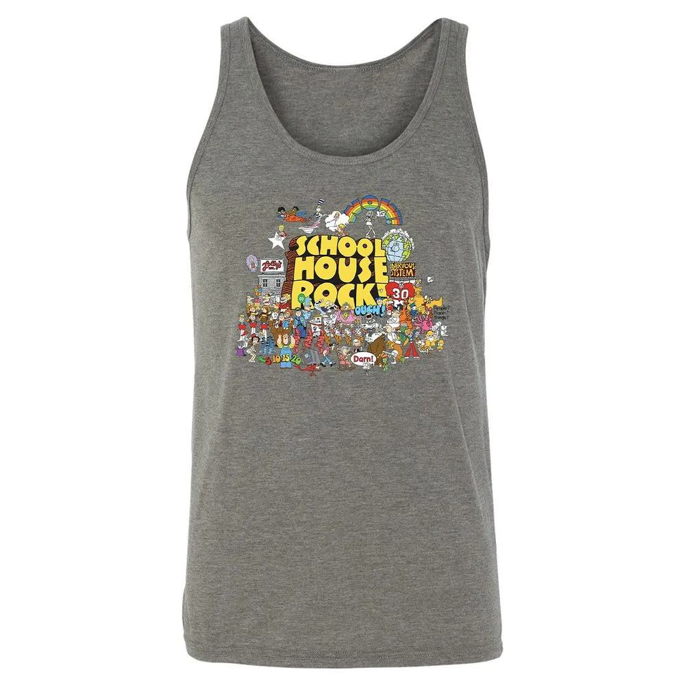 Unisex Jersey Tank - RCNA9TL3 - Grey Triblend - 2
