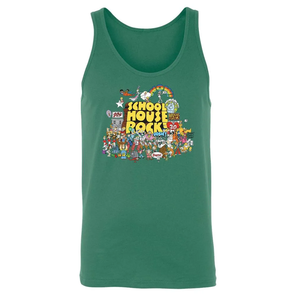 Unisex Jersey Tank - RCNA9TL3 - Kelly - 9