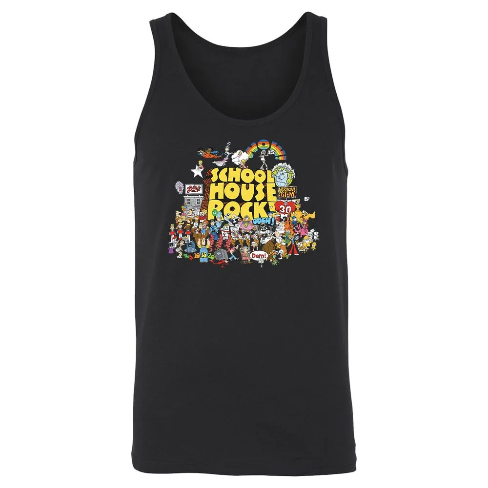 Unisex Jersey Tank - RCNA9TL3 - Black - 14