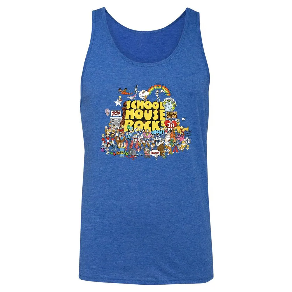 Unisex Jersey Tank - RCNA9TL3 - True Royal Triblend - 12