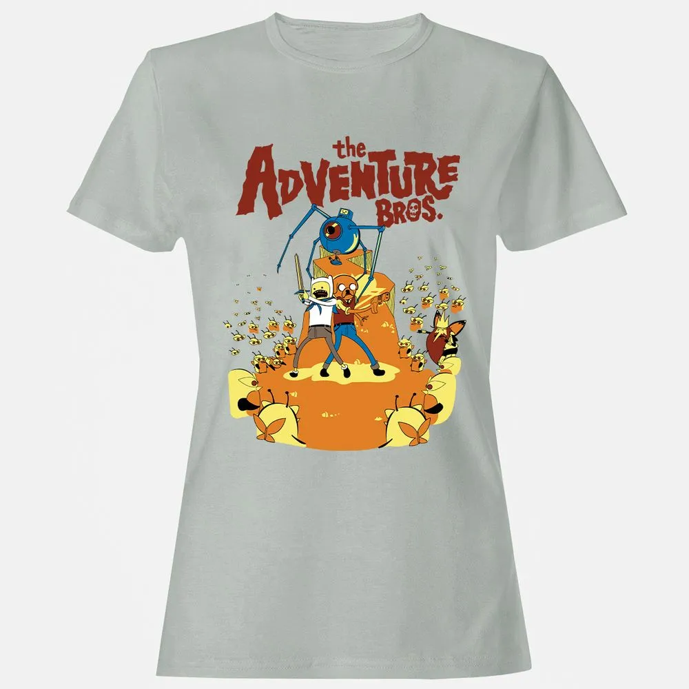 Women's T-Shirt - MDEBCR41 - Ash - 2